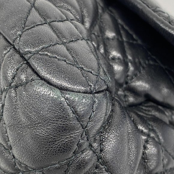 CHRISTIAN DIOR Black Leather Cannage New Rock Shoulder Bag - Picture 6 of 14